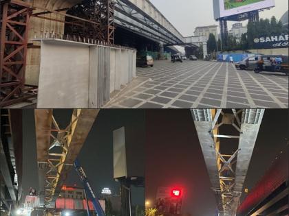 New flyover linking highway with Mumbai Airport takes shape | New flyover linking highway with Mumbai Airport takes shape New flyover linking highway with Mumbai Airport takes shape | New flyover linking highway with Mumbai Airport takes shape