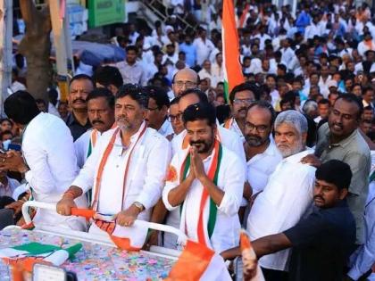 Shivakumar urges people of Telangana to show gratitude to Sonia Gandhi | Shivakumar urges people of Telangana to show gratitude to Sonia Gandhi