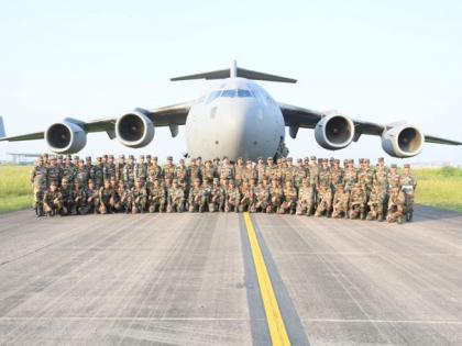 Army, IAF contingent departs for Kazakhstan for joint military exercise | Army, IAF contingent departs for Kazakhstan for joint military exercise Army, IAF contingent departs for Kazakhstan for joint military exercise | Army, IAF contingent departs for Kazakhstan for joint military exercise