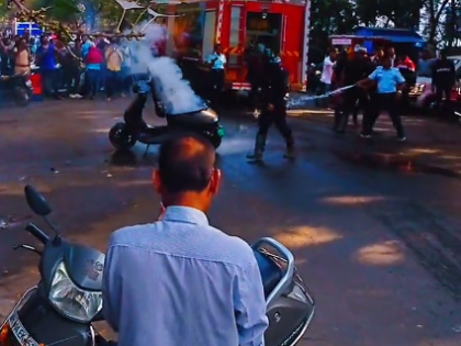 Ola electric scooter catches fire in Pune, company responds | Ola electric scooter catches fire in Pune, company responds Ola electric scooter catches fire in Pune, company responds | Ola electric scooter catches fire in Pune, company responds