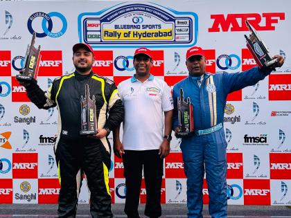 National Rally Championships: K.J Jacob and Shanmuga triumph in Rally of Hyderabad as big guns topple | National Rally Championships: K.J Jacob and Shanmuga triumph in Rally of Hyderabad as big guns topple