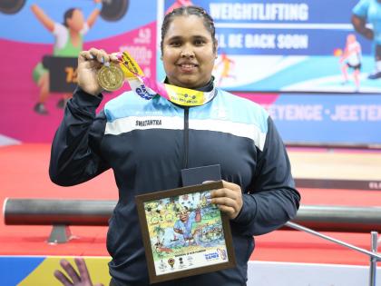 37th National Games: UP lifter Purnima Pandey battles wrist injury to clinch second successive gold | 37th National Games: UP lifter Purnima Pandey battles wrist injury to clinch second successive gold 37th National Games: UP lifter Purnima Pandey battles wrist injury to clinch second successive gold | 37th National Games: UP lifter Purnima Pandey battles wrist injury to clinch second successive gold