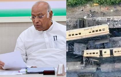Kharge, Rahul mourn loss of lives in train crash in AP's Vizianagaram | Kharge, Rahul mourn loss of lives in train crash in AP's Vizianagaram Kharge, Rahul mourn loss of lives in train crash in AP's Vizianagaram | Kharge, Rahul mourn loss of lives in train crash in AP's Vizianagaram