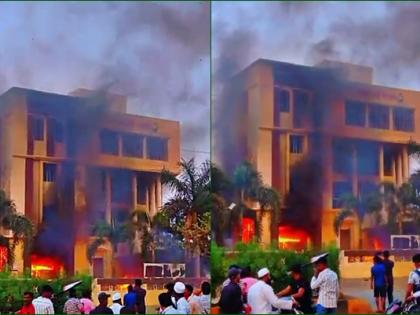 Maratha quota stir turns violent, Jarange-Patil suspects 'govt' role | Maratha quota stir turns violent, Jarange-Patil suspects 'govt' role