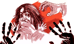 Woman, friend in Ghaziabad held for sexually abusing her minor children | Woman, friend in Ghaziabad held for sexually abusing her minor children