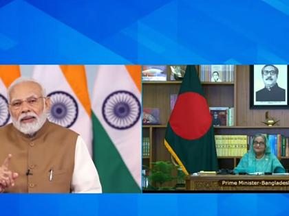 India follows 'Sabka Saath Sabka Vikas' approach with neighbouring nations too: PM Modi | India follows 'Sabka Saath Sabka Vikas' approach with neighbouring nations too: PM Modi