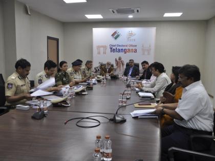 EC team reviews poll arrangements in Telangana | EC team reviews poll arrangements in Telangana EC team reviews poll arrangements in Telangana | EC team reviews poll arrangements in Telangana