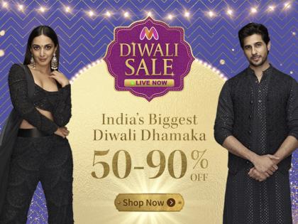Get festive-ready with these must-haves from Myntra's ultimate Diwali extravaganza | Get festive-ready with these must-haves from Myntra's ultimate Diwali extravaganza Get festive-ready with these must-haves from Myntra's ultimate Diwali extravaganza | Get festive-ready with these must-haves from Myntra's ultimate Diwali extravaganza