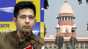 SC asks AAP MP Raghav Chadha to meet RS Chairperson to tender unconditional apology | SC asks AAP MP Raghav Chadha to meet RS Chairperson to tender unconditional apology
