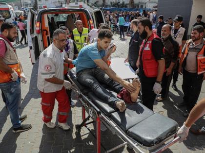 Israel claims responsibility for attack outside Gaza's largest hospital | Israel claims responsibility for attack outside Gaza's largest hospital Israel claims responsibility for attack outside Gaza's largest hospital | Israel claims responsibility for attack outside Gaza's largest hospital