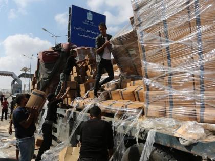 Logistic difficulties caused by Israel delay aid for Gaza: Egypt | Logistic difficulties caused by Israel delay aid for Gaza: Egypt Logistic difficulties caused by Israel delay aid for Gaza: Egypt | Logistic difficulties caused by Israel delay aid for Gaza: Egypt