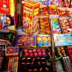Over 3,000 kg of firecrackers seized by police across Delhi in 10 days | Over 3,000 kg of firecrackers seized by police across Delhi in 10 days