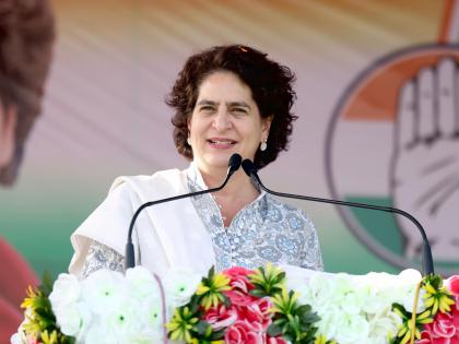 Congress to implement Griha Lakshmi Yojana in Chhattisgarh too if voted to power again: Priyanka Gandhi | Congress to implement Griha Lakshmi Yojana in Chhattisgarh too if voted to power again: Priyanka Gandhi Congress to implement Griha Lakshmi Yojana in Chhattisgarh too if voted to power again: Priyanka Gandhi | Congress to implement Griha Lakshmi Yojana in Chhattisgarh too if voted to power again: Priyanka Gandhi