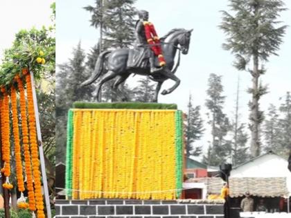 J&K’s Kupwara gets equestrian statue of Chhatrapati Shivaji Maharaj | J&K’s Kupwara gets equestrian statue of Chhatrapati Shivaji Maharaj J&K’s Kupwara gets equestrian statue of Chhatrapati Shivaji Maharaj | J&K’s Kupwara gets equestrian statue of Chhatrapati Shivaji Maharaj