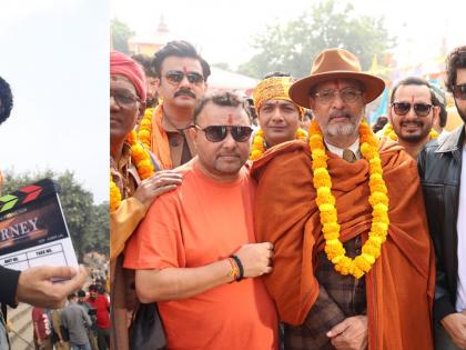 Utkarsh Sharma attends 'muhurat' of 'Journey' with Nana Patekar, shoot starts this week | Utkarsh Sharma attends 'muhurat' of 'Journey' with Nana Patekar, shoot starts this week