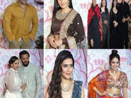 Salman, Katrina, Govinda, Riteish, among others attend Ramesh Taurani's Diwali bash | Salman, Katrina, Govinda, Riteish, among others attend Ramesh Taurani's Diwali bash Salman, Katrina, Govinda, Riteish, among others attend Ramesh Taurani's Diwali bash | Salman, Katrina, Govinda, Riteish, among others attend Ramesh Taurani's Diwali bash