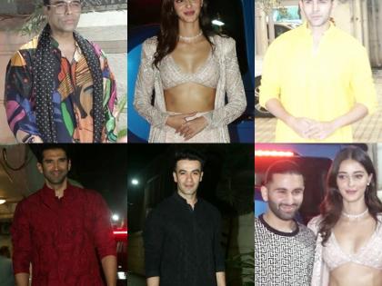 KJo, Ananya, Kartik, B-Town celebs throng Sara Ali Khan's Diwali bash | KJo, Ananya, Kartik, B-Town celebs throng Sara Ali Khan's Diwali bash KJo, Ananya, Kartik, B-Town celebs throng Sara Ali Khan's Diwali bash | KJo, Ananya, Kartik, B-Town celebs throng Sara Ali Khan's Diwali bash