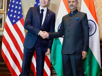 Jaishankar discusses Israel-Hamas war, Indo-Pacific issues with Blinken | Jaishankar discusses Israel-Hamas war, Indo-Pacific issues with Blinken Jaishankar discusses Israel-Hamas war, Indo-Pacific issues with Blinken | Jaishankar discusses Israel-Hamas war, Indo-Pacific issues with Blinken