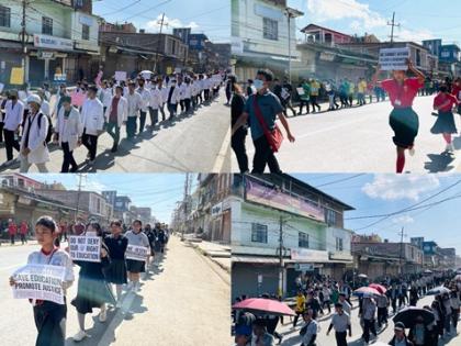 Mega tribal students' protest rally in Manipur over alleged 'educational negligence' by govt | Mega tribal students' protest rally in Manipur over alleged 'educational negligence' by govt Mega tribal students' protest rally in Manipur over alleged 'educational negligence' by govt | Mega tribal students' protest rally in Manipur over alleged 'educational negligence' by govt