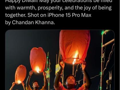 May your celebrations be filled with warmth, prosperity: Apple CEO on Diwali | May your celebrations be filled with warmth, prosperity: Apple CEO on Diwali