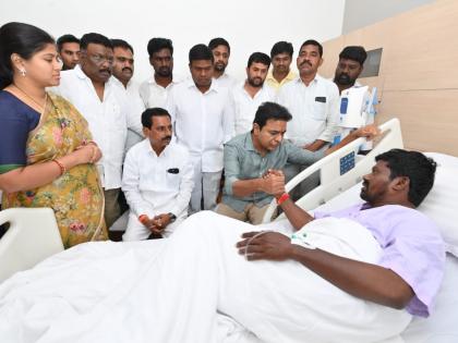 BRS, Congress trade allegations after alleged attack on MLA | BRS, Congress trade allegations after alleged attack on MLA