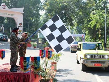 National Cadet Corps organises Nagaland leg of car rally | National Cadet Corps organises Nagaland leg of car rally