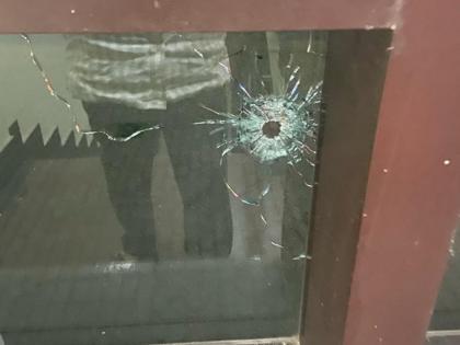 Suspected 'bullet' hole creates tension at Assam MLA quarters | Suspected 'bullet' hole creates tension at Assam MLA quarters Suspected 'bullet' hole creates tension at Assam MLA quarters | Suspected 'bullet' hole creates tension at Assam MLA quarters