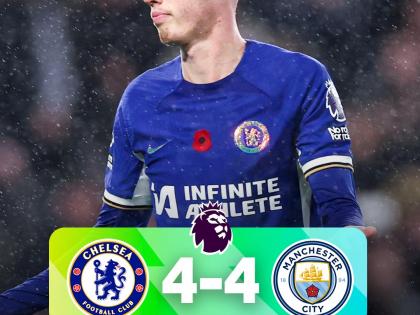 Premier League: Chelsea and Manchester City share spoils in 8-goal thriller | Premier League: Chelsea and Manchester City share spoils in 8-goal thriller Premier League: Chelsea and Manchester City share spoils in 8-goal thriller | Premier League: Chelsea and Manchester City share spoils in 8-goal thriller