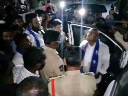 BRS, BSP workers clash in Telangana’s Kagaznagar | BRS, BSP workers clash in Telangana’s Kagaznagar