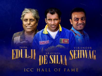 Sehwag, Edulji among three new ICC Hall of Fame inductees | Sehwag, Edulji among three new ICC Hall of Fame inductees