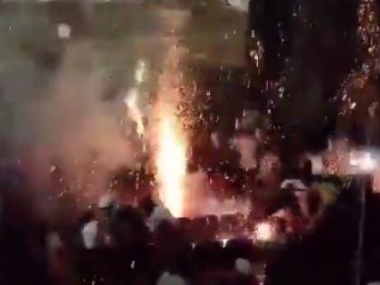 Malegaon: Wild patrons hail ‘Tiger 3’ with fireworks in cinema hall | Malegaon: Wild patrons hail ‘Tiger 3’ with fireworks in cinema hall