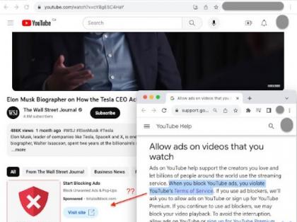 YouTube shows 'ad blocker' ads despite warnings against its use: Report | YouTube shows 'ad blocker' ads despite warnings against its use: Report YouTube shows 'ad blocker' ads despite warnings against its use: Report | YouTube shows 'ad blocker' ads despite warnings against its use: Report