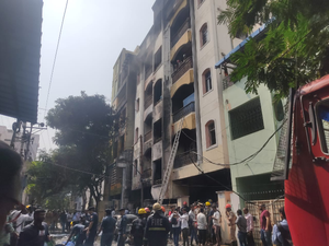 Toll in Hyderabad fire tragedy rises to 10, building owner held | Toll in Hyderabad fire tragedy rises to 10, building owner held Toll in Hyderabad fire tragedy rises to 10, building owner held | Toll in Hyderabad fire tragedy rises to 10, building owner held