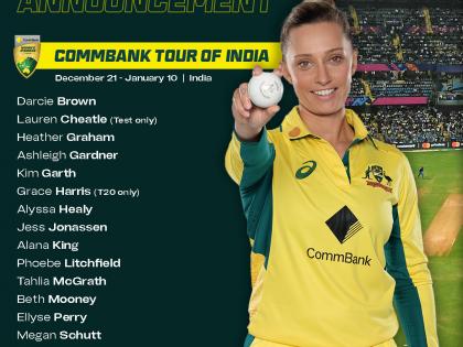 Lauren Cheatle returns as Australia name squad for India tour; no captain is confirmed yet | Lauren Cheatle returns as Australia name squad for India tour; no captain is confirmed yet
