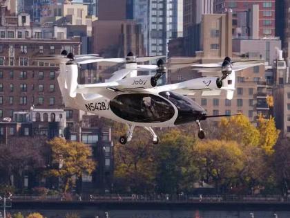 1st-ever, quiet electric air taxi from Joby Aviation flies over New York | 1st-ever, quiet electric air taxi from Joby Aviation flies over New York