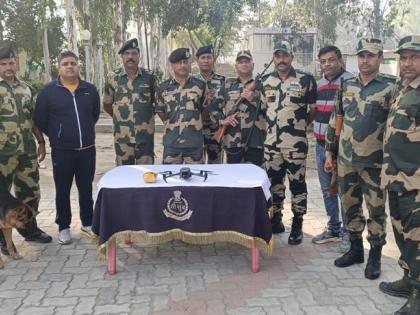 BSF shoots down drone, seizes another with narcotics in Punjab | BSF shoots down drone, seizes another with narcotics in Punjab