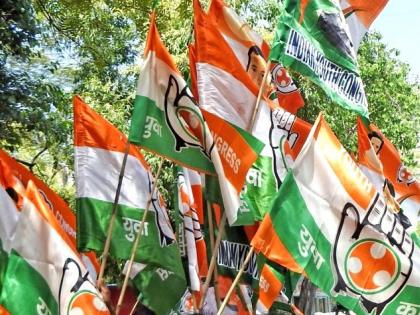 IYC stages protest seeking probe against Narendra Tomar's son | IYC stages protest seeking probe against Narendra Tomar's son