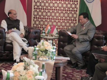 Rajnath holds bilateral meetings with Indonesian & Vietnamese counterparts | Rajnath holds bilateral meetings with Indonesian & Vietnamese counterparts Rajnath holds bilateral meetings with Indonesian & Vietnamese counterparts | Rajnath holds bilateral meetings with Indonesian & Vietnamese counterparts