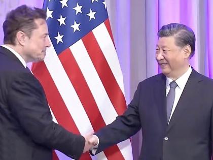 Tim Cook, Elon Musk greet Xi Jinping at gala dinner | Tim Cook, Elon Musk greet Xi Jinping at gala dinner Tim Cook, Elon Musk greet Xi Jinping at gala dinner | Tim Cook, Elon Musk greet Xi Jinping at gala dinner