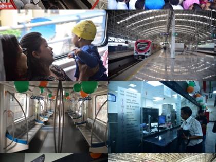 With public 'thumbs up', Navi Mumbai Metro gets off to crowded start | With public 'thumbs up', Navi Mumbai Metro gets off to crowded start With public 'thumbs up', Navi Mumbai Metro gets off to crowded start | With public 'thumbs up', Navi Mumbai Metro gets off to crowded start