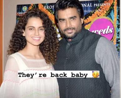 Kangana Ranaut, Madhavan reunite for pan-India psychological thriller | Kangana Ranaut, Madhavan reunite for pan-India psychological thriller Kangana Ranaut, Madhavan reunite for pan-India psychological thriller | Kangana Ranaut, Madhavan reunite for pan-India psychological thriller