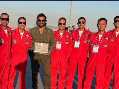 Madhavan thanks IAF for letting him attend Dubai Air Show | Madhavan thanks IAF for letting him attend Dubai Air Show Madhavan thanks IAF for letting him attend Dubai Air Show | Madhavan thanks IAF for letting him attend Dubai Air Show