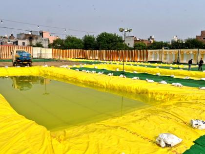 Delhi Minister inspects Chhath Ghat in Delhi, expects massive turnout despite addition of 6 artificial ponds | Delhi Minister inspects Chhath Ghat in Delhi, expects massive turnout despite addition of 6 artificial ponds