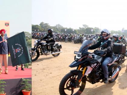'Bravehearts Ride' sets the stage for Military Literature Festival in Chandigarh | 'Bravehearts Ride' sets the stage for Military Literature Festival in Chandigarh 'Bravehearts Ride' sets the stage for Military Literature Festival in Chandigarh | 'Bravehearts Ride' sets the stage for Military Literature Festival in Chandigarh