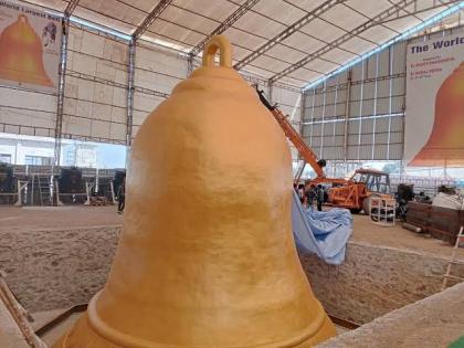 Two killed while demoulding world's largest bell at Kota's riverfront | Two killed while demoulding world's largest bell at Kota's riverfront Two killed while demoulding world's largest bell at Kota's riverfront | Two killed while demoulding world's largest bell at Kota's riverfront