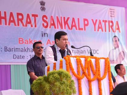 Cong govts did record corruption, deprived people of welfare schemes: Sonowal | Cong govts did record corruption, deprived people of welfare schemes: Sonowal Cong govts did record corruption, deprived people of welfare schemes: Sonowal | Cong govts did record corruption, deprived people of welfare schemes: Sonowal