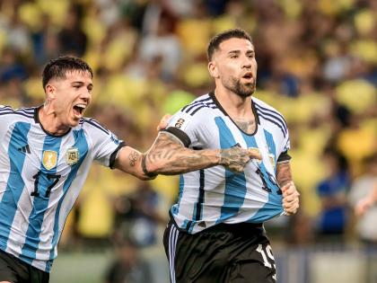 Argentina secure historic win against Brazil in FIFA World Cup South American Qualifiers | Argentina secure historic win against Brazil in FIFA World Cup South American Qualifiers Argentina secure historic win against Brazil in FIFA World Cup South American Qualifiers | Argentina secure historic win against Brazil in FIFA World Cup South American Qualifiers