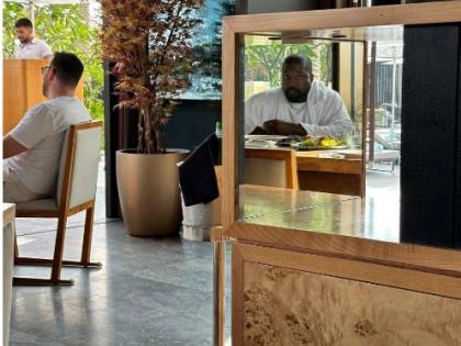 Kanye West dines alone as he continues vacation without Bianca | Kanye West dines alone as he continues vacation without Bianca