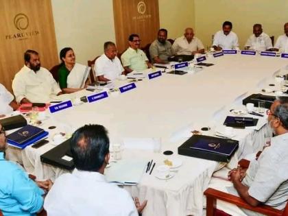 Kerala Cabinet meets at a bar in a private hotel | Kerala Cabinet meets at a bar in a private hotel Kerala Cabinet meets at a bar in a private hotel | Kerala Cabinet meets at a bar in a private hotel