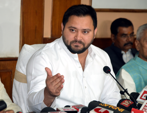 Tejashwi Yadav attacks NDA govt over rising incidents of crime in Bihar | Tejashwi Yadav attacks NDA govt over rising incidents of crime in Bihar